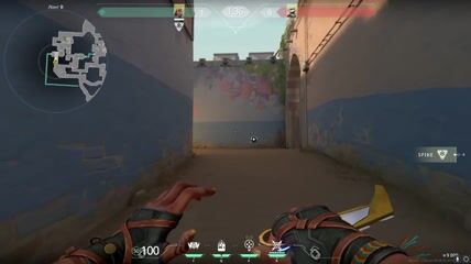 Raze grenade on B to Cypher