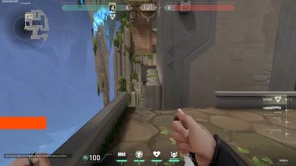 B attack spike hide wall 