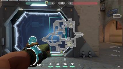 A tp wall to b site